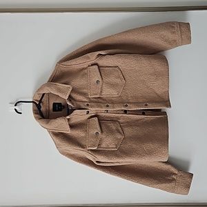 Womens Faux Sherpa Jacket Small